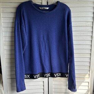 Victoria’s Secret VSX Sport Royal Blue Long Sweatshirt